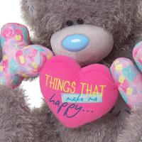 20" Things That Make Me Happy Me to You Bear Extra Image 1 Preview